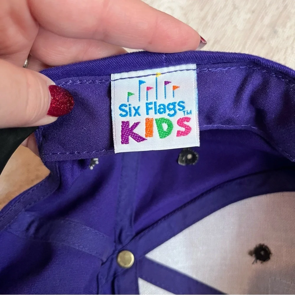 VTG Six Flags Bugs Bunny looney toons SnapBack hat